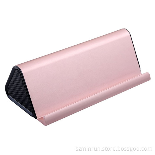 Professional stereo sound design with 650mAh output power & double horns bluetooth spearker